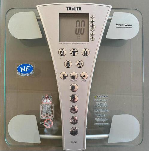 Weegschaal TANITA BC-543. Goed als nieuw., Witgoed en Apparatuur, Weegschalen, Zo goed als nieuw, Digitaal, Personenweegschaal