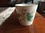 Kleine beker, polychroom floraal decor, Petrus Regout, Ophalen of Verzenden