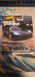 Hot Wheels Koenigsegg CCXR Fast & Furious, Hobby en Vrije tijd, Modelauto's | 1:18, Ophalen of Verzenden, Nieuw, Auto, Hot Wheels