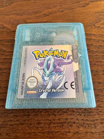 Pokémon crystal gameboy beschikbaar voor biedingen