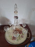 Karaf set met glaasjes, Antiek en Kunst, Ophalen