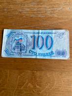 Russische 100 Roebel Bankbiljet 1993, Postzegels en Munten, Bankbiljetten | Europa | Niet-Eurobiljetten, Ophalen of Verzenden