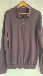 ZGAN! GENTILUOMO TRUI POLO BRUIN MT XL, Maat 52/54 (L), Bruin, Ophalen of Verzenden, Zo goed als nieuw
