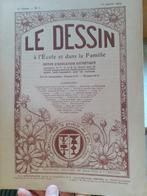 Antieke tijdschriften “Le Dessin”, Antiek en Kunst, Antiek | Boeken en Bijbels, Ophalen of Verzenden