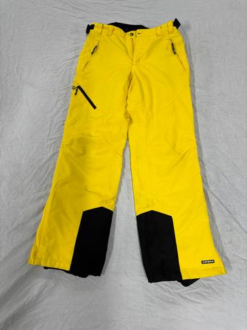 Gele Icepeak skibroek heren maat M / 50 beschikbaar voor biedingen
