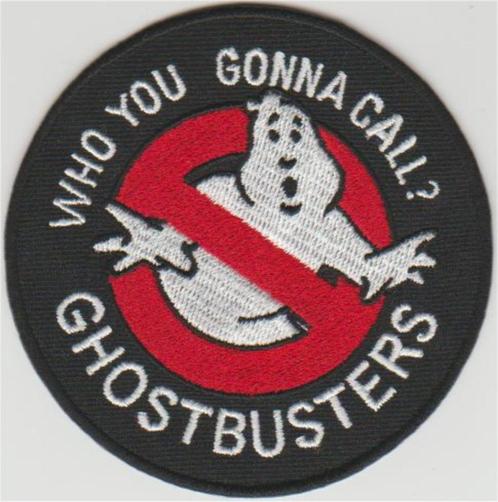Ghostbusters stoffen opstrijk patch embleem #2, Verzamelen, Kleding en Patronen, Nieuw, Shirt, Verzenden