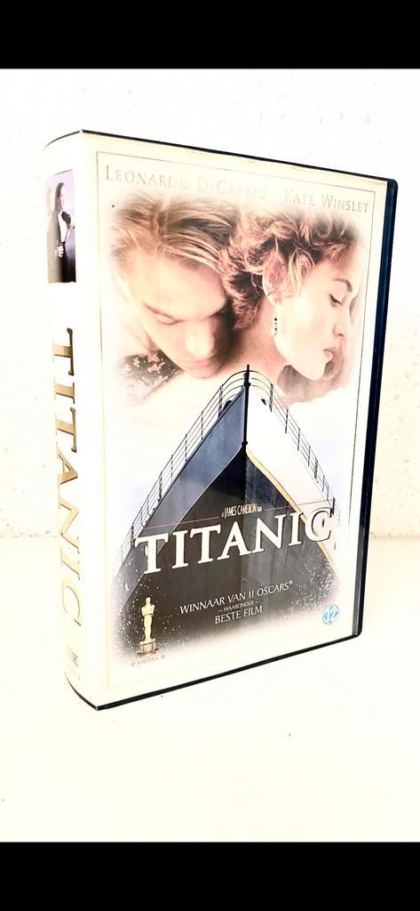VHS:  ‘TITANIC’  (1997), Cd's en Dvd's, VHS | Film, Zo goed als nieuw, Drama, Vanaf 12 jaar, Ophalen of Verzenden