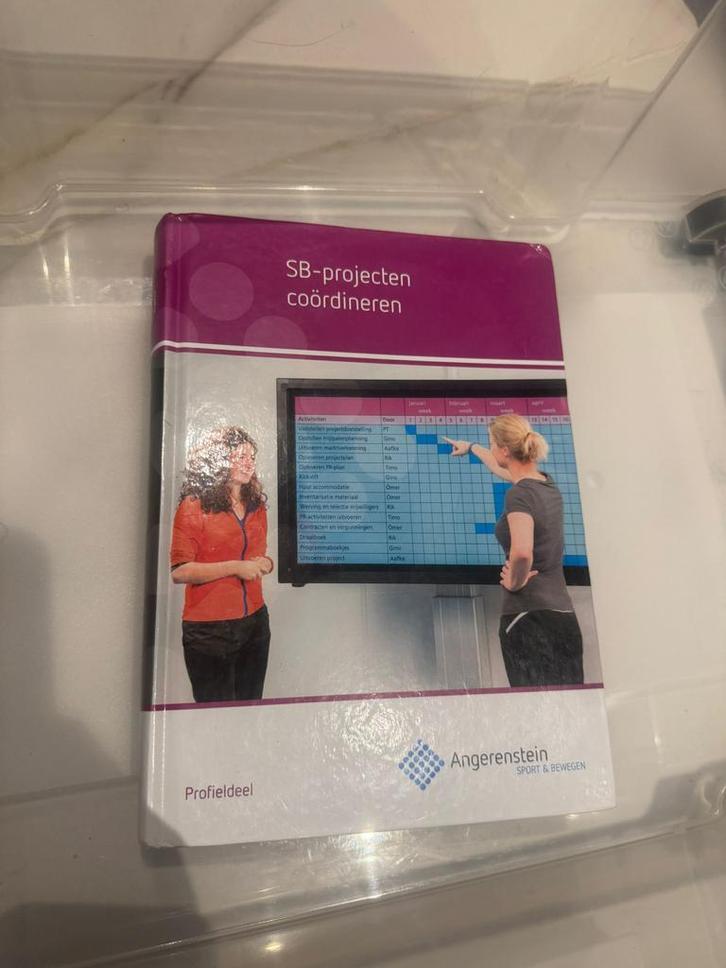 SB Projecten Coördineren - Angerenstein, Boeken, Studieboeken en Cursussen, Gelezen, MBO, Ophalen of Verzenden