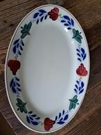 Boerenbont  schaal ovaal., Ophalen of Verzenden, Aardewerk, Boerenbont, Schaal of Schalen