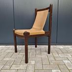 Sling chair 1970's Ilmari Tapiovaara stijl, Huis en Inrichting, Stoelen, Ophalen, Gebruikt, Hout, Eén