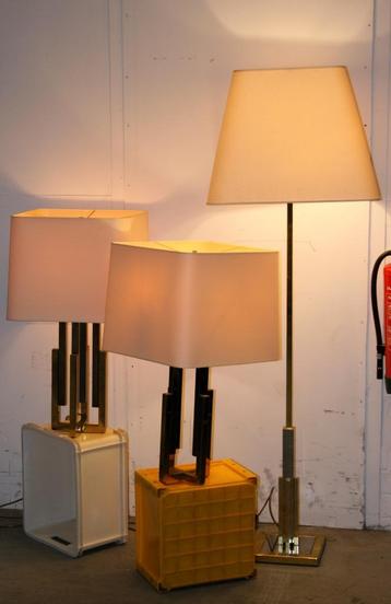 Recengy / Willy Rizzo stijl lampenset , bieden vanaf €240 beschikbaar voor biedingen