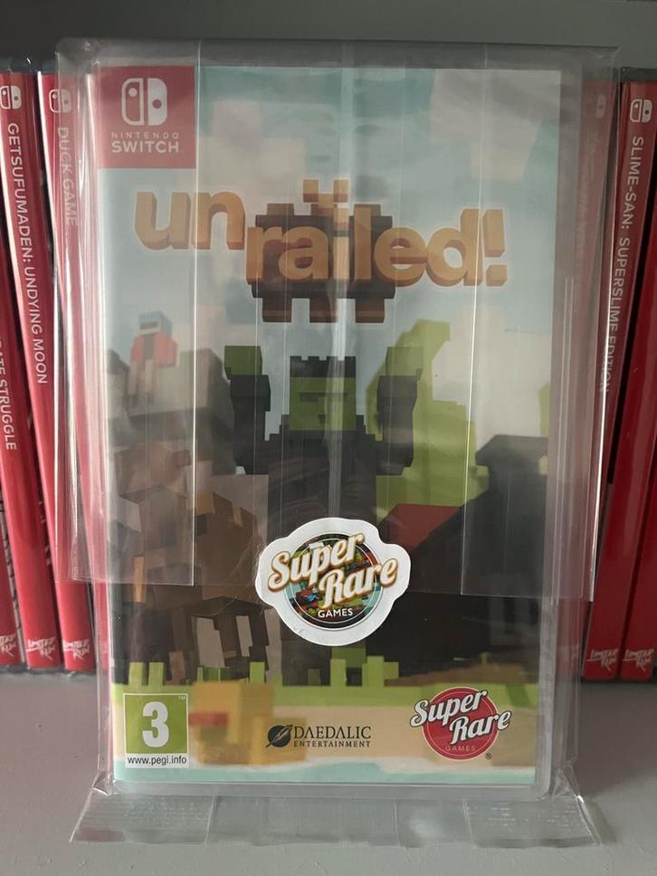 Unrailed! (Switch) - Super Rare Games - Nieuw!, Spelcomputers en Games, Games | Nintendo Switch, Nieuw, Strategie en Constructie