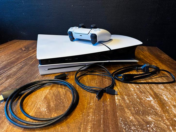 Playstation 5 Slim Disc-editie, Spelcomputers en Games, Spelcomputers | Sony PlayStation 5, Zo goed als nieuw, Playstation 5, Ophalen