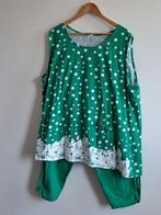 dames top met broek MAAT 56, Ophalen, Maat 46/48 (XL) of groter, Zonder mouw, Gedragen