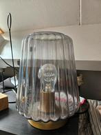 Tafellamp of nachtlampje van glas, Ophalen of Verzenden, Glas, Minder dan 50 cm