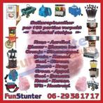 SUIKERSPINSUIKER in 10 kleuren/smaken met suikerspinstokjes, Ophalen, Nieuw, Overige