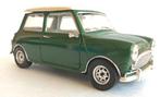 Mini Cooper Almond green-wit dak Sunnyside., Hobby en Vrije tijd, Modelauto's | 1:18, Ophalen of Verzenden, Zo goed als nieuw
