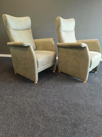 Prachtige set bij zet fauteuils ALS NIEUW! beschikbaar voor biedingen