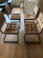 Eetkamerstoel 4 x, Huis en Inrichting, Stoelen, Ophalen, Bruin, Zo goed als nieuw, Vier