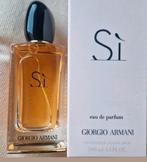 Si Armani eau de parfum 100ml, Ophalen of Verzenden, Zo goed als nieuw
