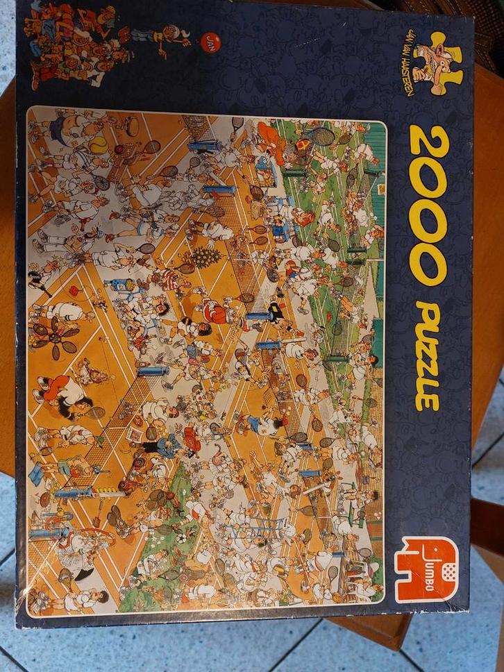 Jan van Haasteren 2000 stukjes, Hobby en Vrije tijd, Denksport en Puzzels, Gebruikt, Legpuzzel, Meer dan 1500 stukjes, Ophalen of Verzenden