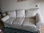 3-zitsbank in goede staat met fauteuil  van Ektorp beige, Huis en Inrichting, Ophalen, Driepersoons, 75 tot 100 cm, Rechte bank