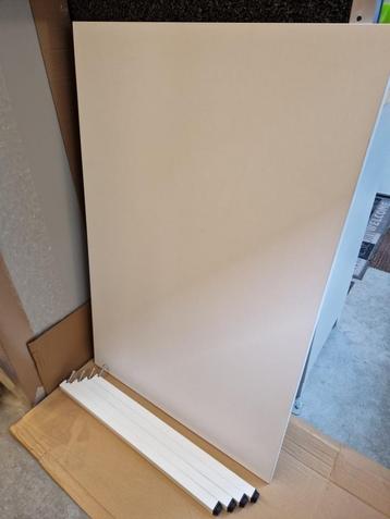 Kantinetafel Wit 120x80 Showmodel beschikbaar voor biedingen