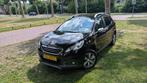 Peugeot 2008, 81kW/110 PK, incl beurt en nieuwe APK, Auto's, Peugeot, Voorwielaandrijving, Stof, 1165 kg, Zwart