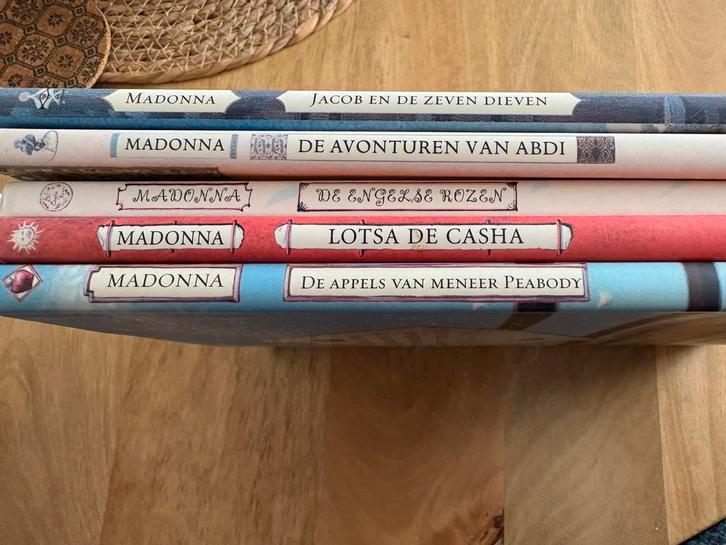 Vijf kinderboeken Madonna, Boeken, Kinderboeken | Jeugd | onder 10 jaar, Zo goed als nieuw, Ophalen of Verzenden