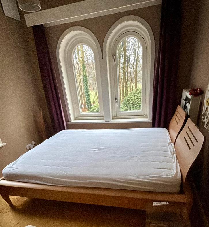 Gratis compleet bed!, Huis en Inrichting, Slaapkamer | Complete slaapkamers, Gebruikt, Tweepersoons, Ophalen