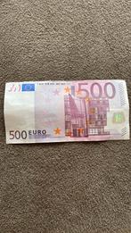 500€, Postzegels en Munten, Bankbiljetten | Europa | Eurobiljetten, Ophalen of Verzenden, 500 euro