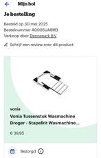 Tussenstuk wasmachine/droger, Ophalen of Verzenden, Nieuw