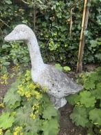 Betonnen gans vintage tuinbeeld, Tuin en Terras, Tuinbeelden, Ophalen, Beton, Overige typen