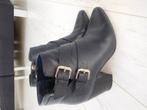 ZGAN blauw leer laarzen merk GUESS maat 37, Guess, Blauw, Lage of Enkellaarzen, Ophalen of Verzenden