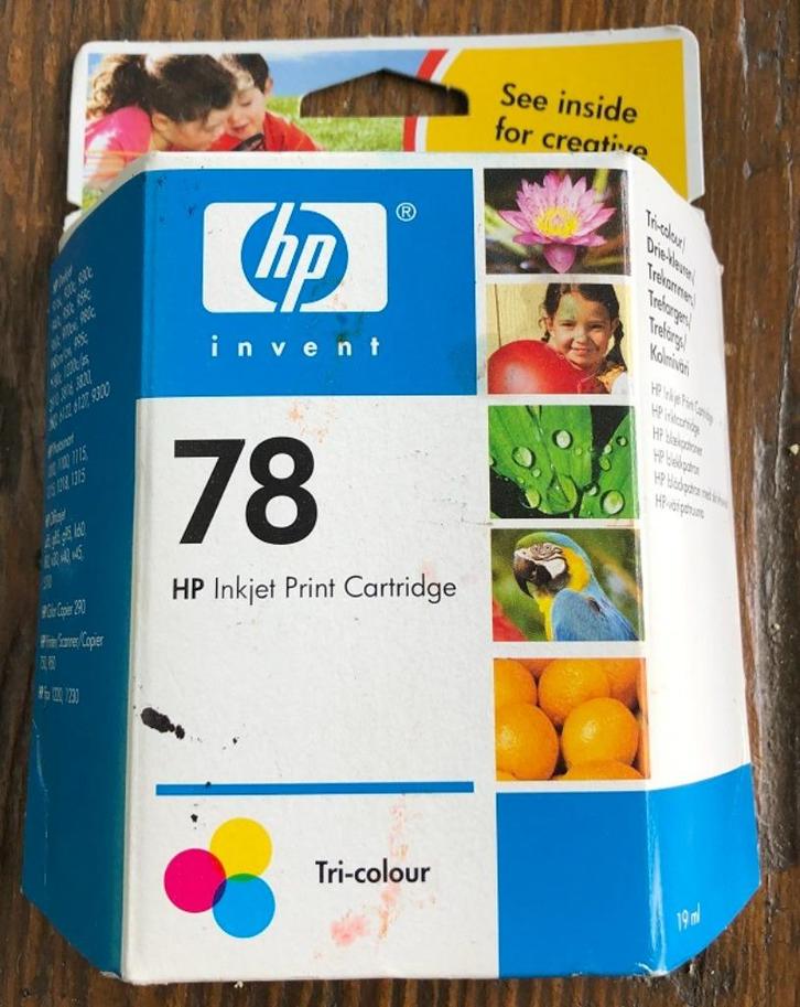 HP cartridges 27, 28 en 78. 1 stuks per verpakking. Nieuw., Computers en Software, Printerbenodigdheden, Nieuw, Cartridge, Ophalen of Verzenden