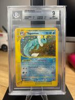 Vaporeon Holo Skyridge Beckett 9 - swirl, Hobby en Vrije tijd, Ophalen of Verzenden, Zo goed als nieuw, Losse kaart, Foil