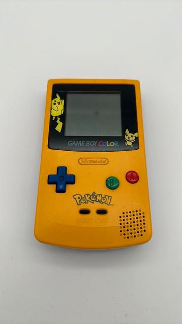 Gameboy color Pikachu edition