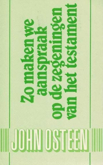 Zó maken we aanspraak op de zegeningen vhTestament / Osteen beschikbaar voor biedingen