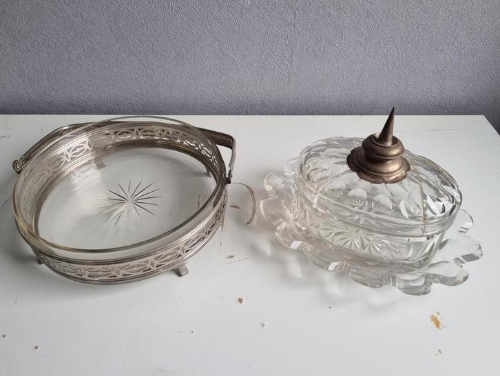 Antiek Glaswerk Set, Antiek en Kunst, Antiek | Glas en Kristal, Ophalen of Verzenden