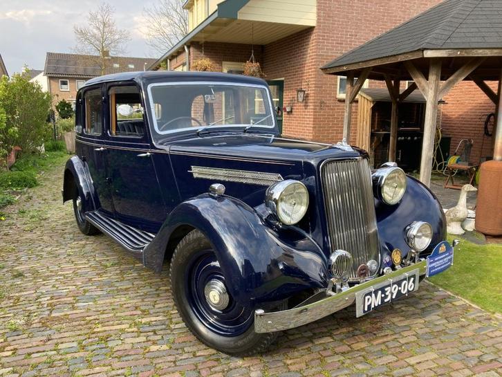 Armstrong Siddeley 16HP pre-war 1938 6-cil, Auto's, Overige Auto's, Particulier, Benzine, Sedan, Automaat, Geïmporteerd, Blauw