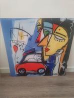 Schilderij Herman Brood stijl., Antiek en Kunst, Kunst | Schilderijen | Abstract, Ophalen