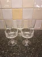 Cristal d'Arques Louvre glazen, Antiek en Kunst, Antiek | Glas en Kristal, Ophalen of Verzenden