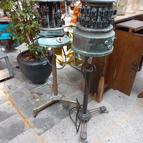 Antieke kappersattributen, krulmachine, Antiek en Kunst, Curiosa en Brocante, Ophalen