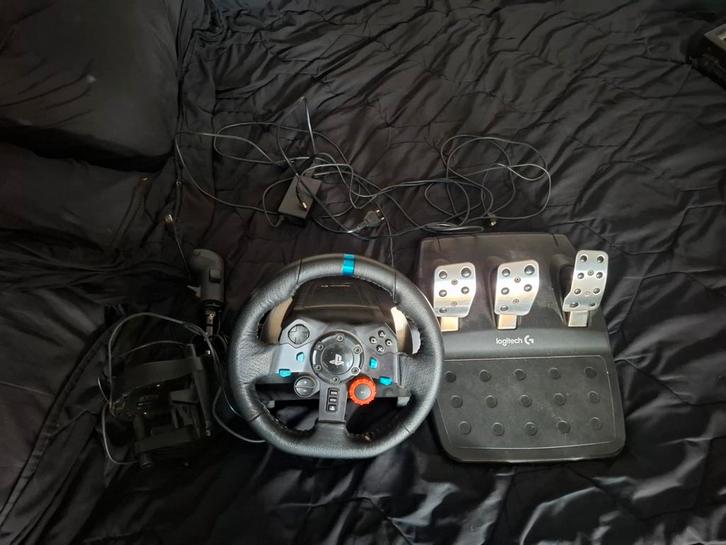 Logitech G29 Racing Wheel + Shifter, Spelcomputers en Games, Spelcomputers | Overige, Gebruikt, Ophalen