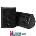 Luidspreker set, Speaker set, passief 4 inch zwart, Overige merken, 60 tot 120 watt, Info@marbeco.nl, Front, Rear of Stereo speakers