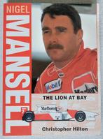 Nigel Mansell - The Lion At Bay, Ophalen of Verzenden, Zo goed als nieuw, Formule 1