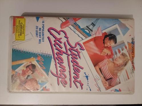 Zeldzame VHS – Student Exchange (Walt Disney, 80s klassieker, Cd's en Dvd's, VHS | Film, Gebruikt, Komedie, Alle leeftijden, Ophalen of Verzenden