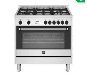 BERTAZZONI fornuis en oven 90 cm ZSM OPHALEN beschikbaar voor biedingen