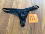 zwemstring, lycra, maat M, zwart, Ophalen of Verzenden, Zwart, Zwemslip