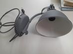 Industriële wandlamp grijs, Huis en Inrichting, Lampen | Wandlampen, Ophalen of Verzenden, Gebruikt, Metaal, Industrieel